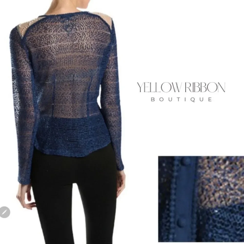 NEW Ryu A’reve Pearl Neckline Blouse